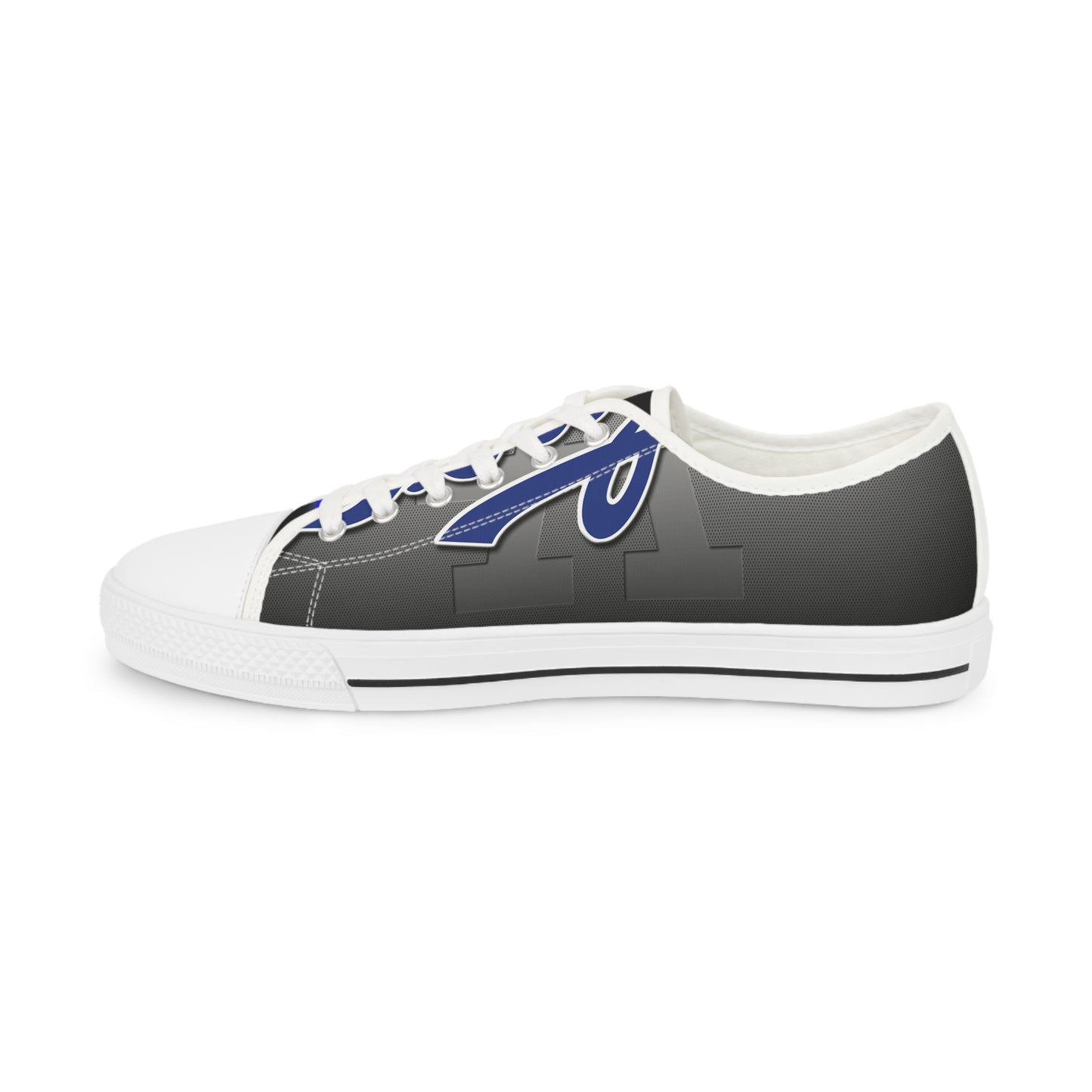Dodgers Script Low Top Sneakers — Men’s Baseball Fan Shoes