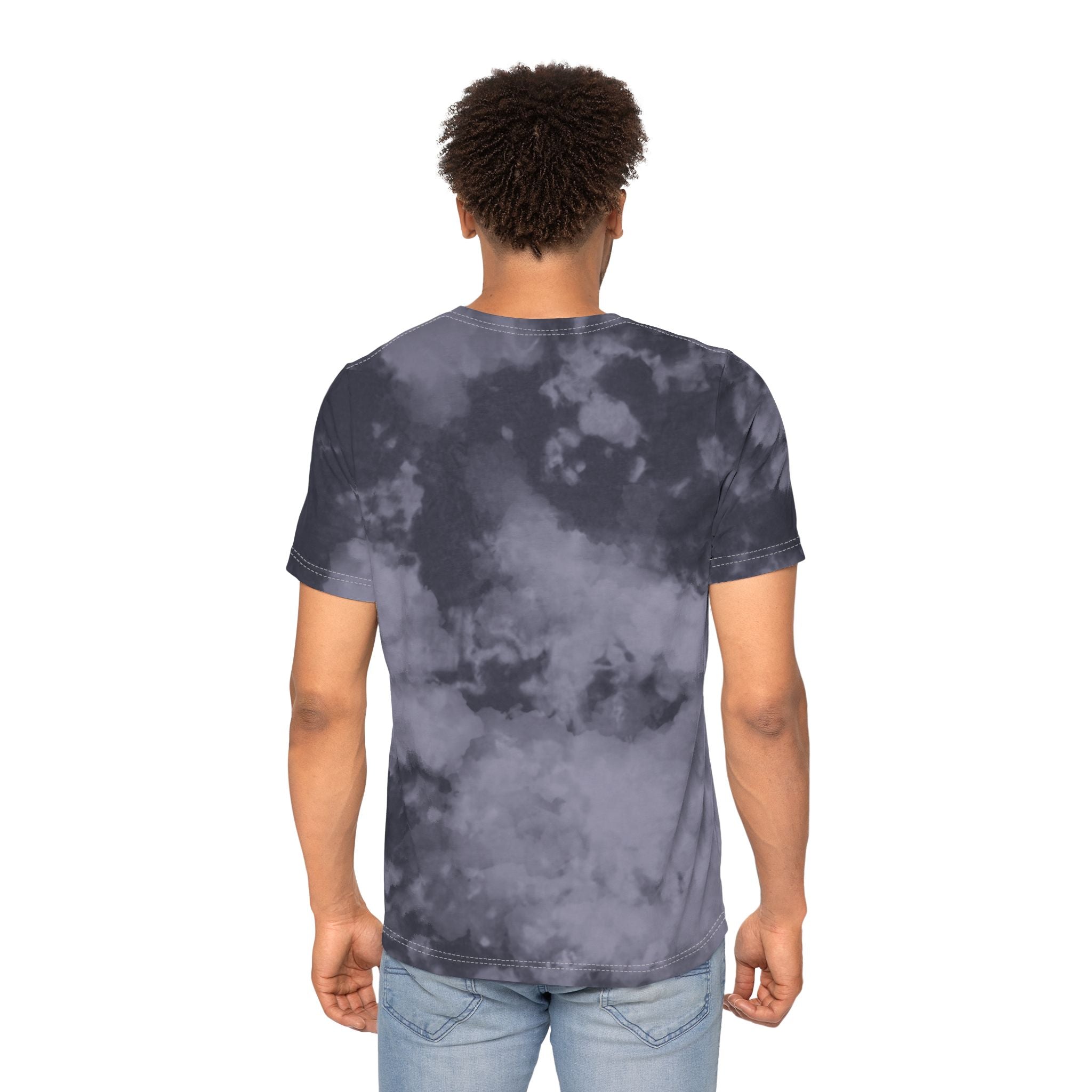 Psychedelic Mushroom Skull Tie-Dye T-Shirt