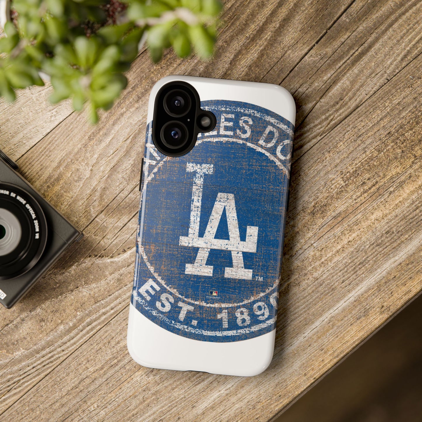 LA Dodgers Vintage Seal Phone Case