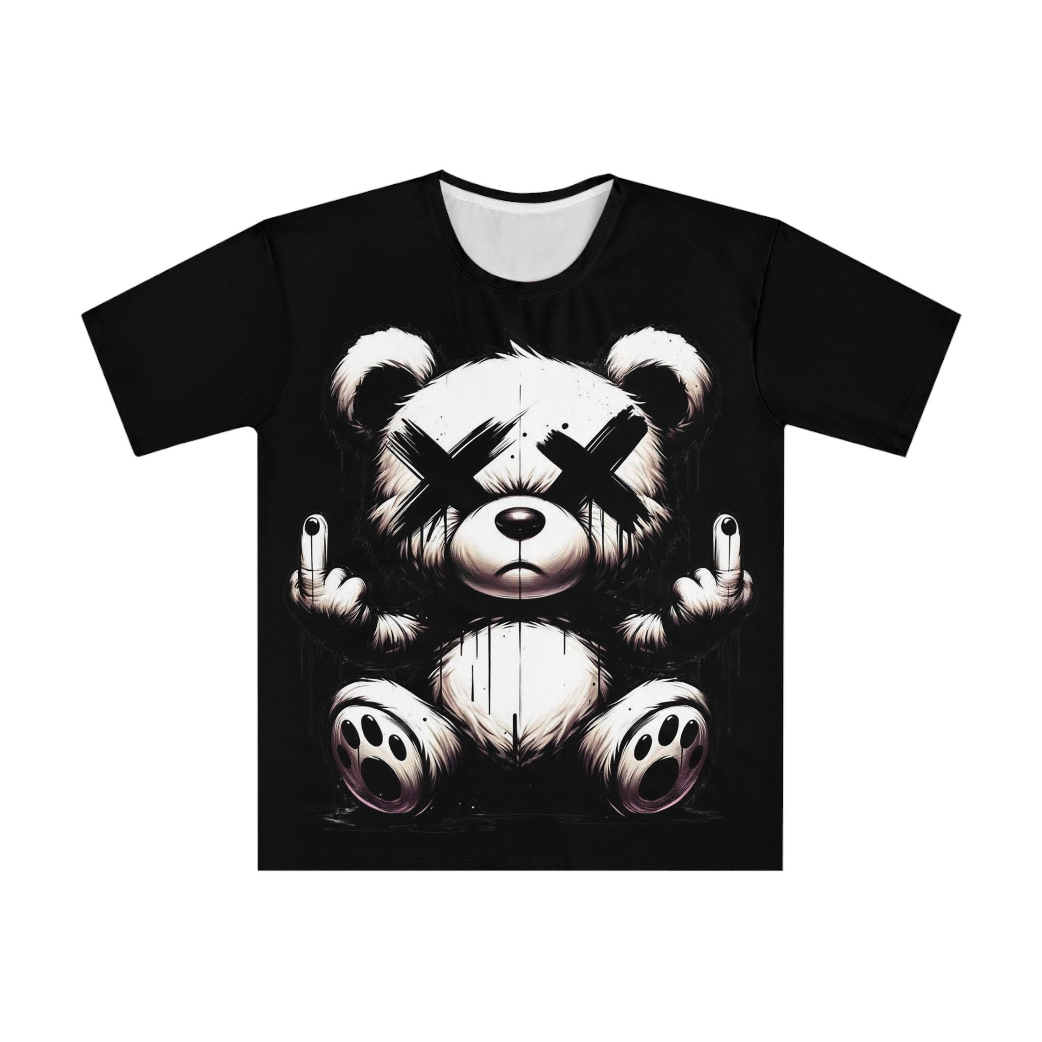 Self-Made Teddy Bear Graphic T-Shirt