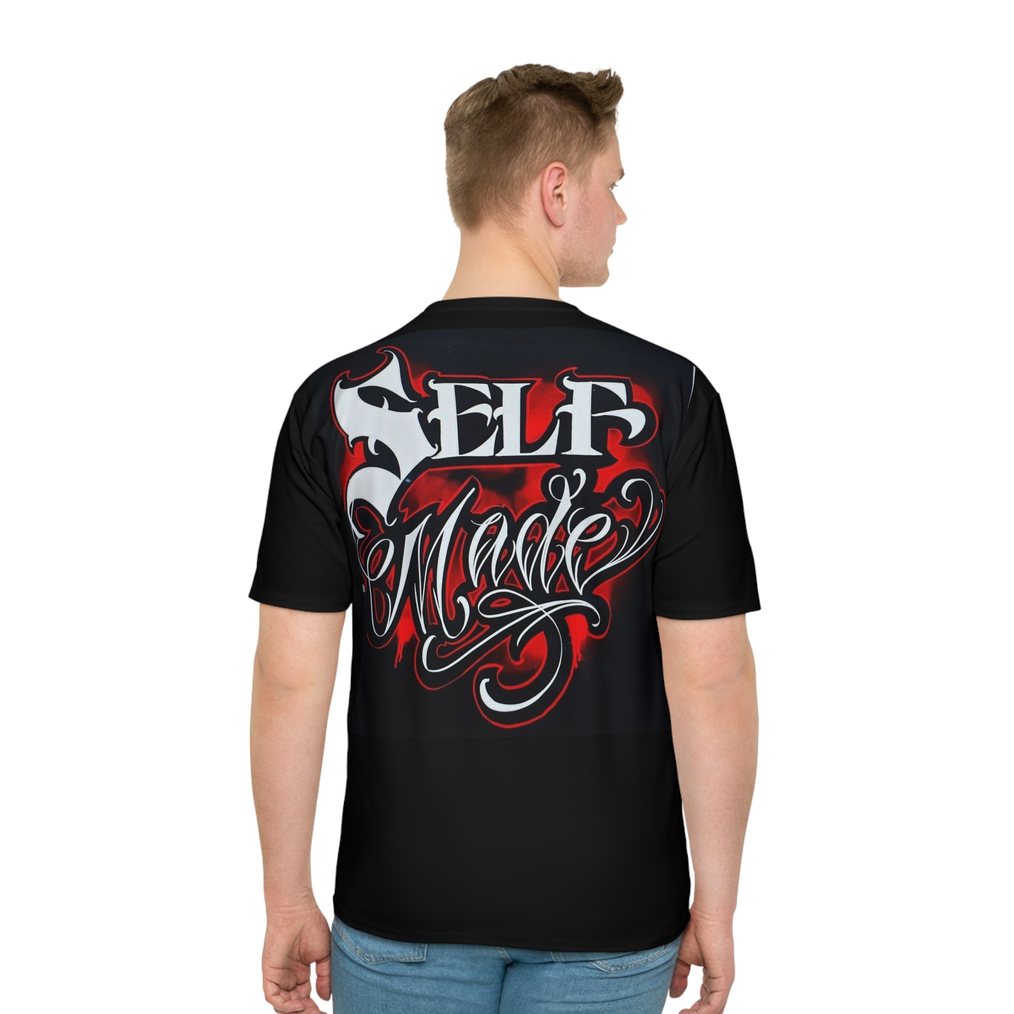 Self-Made Teddy Bear Graphic T-Shirt