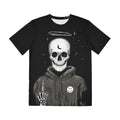 Skull Halo Tee – Gothic Skeleton Graphic Men's Shirt