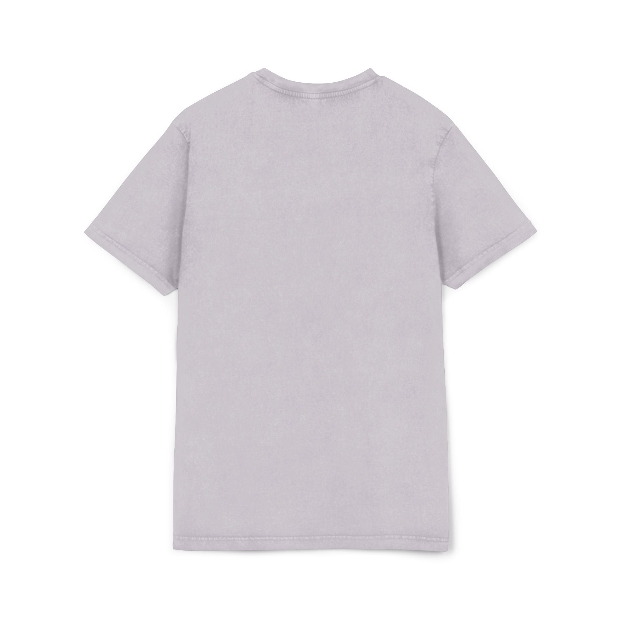 Acid Washed Round Neck Tee