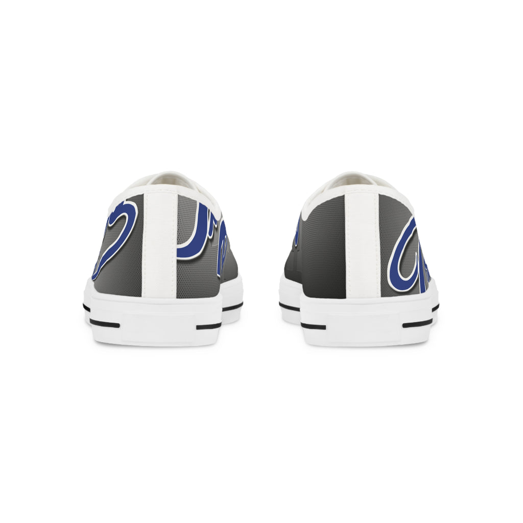 Dodgers Script Low Top Sneakers — Men’s Baseball Fan Shoes